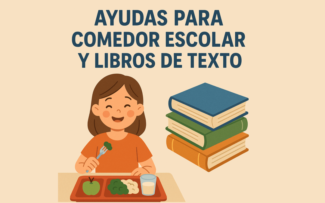 Ayudas al comedor y libros de texto